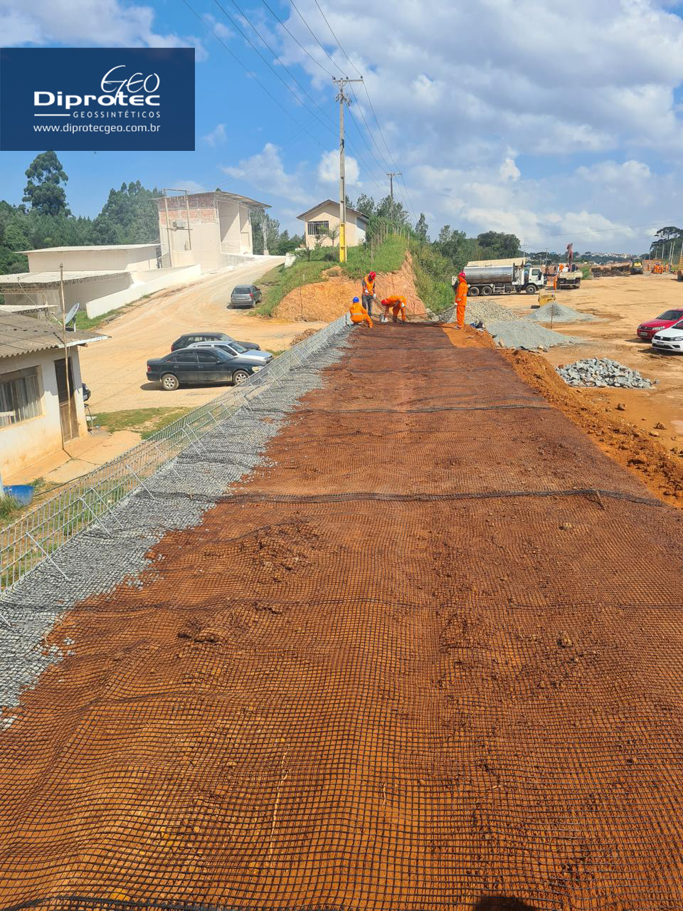 Para que são usadas as geogrelhas | Diprotec Geo